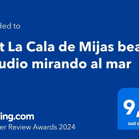 Loft Estudio Mirando Al Mar Lägenhet La Cala De Mijas